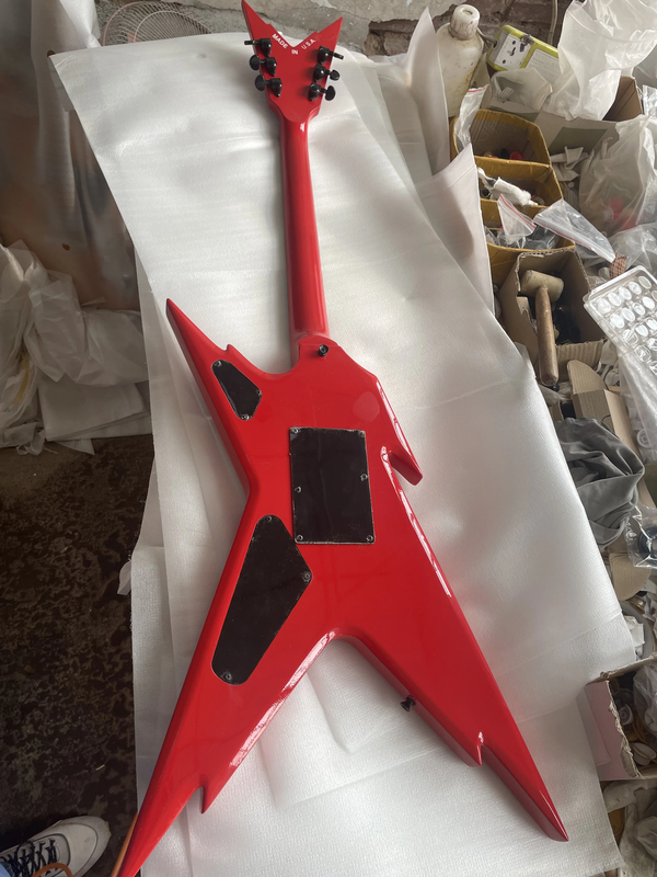 NEW Dimebag Rebel Electric Guitar Red Transparent
