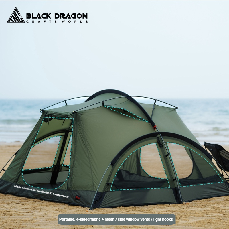 BLACK DRAGON Interstellar Lightweight Camping Tent