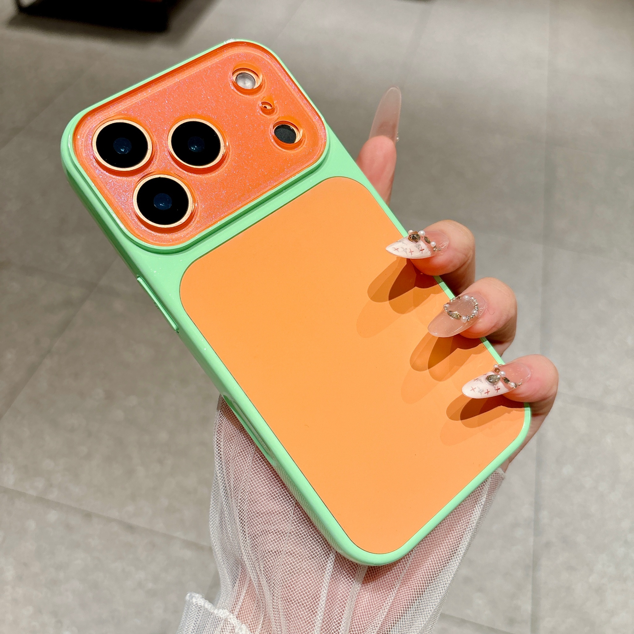 iPhone 17 Pro Max Protective Case Full Coverage - back view