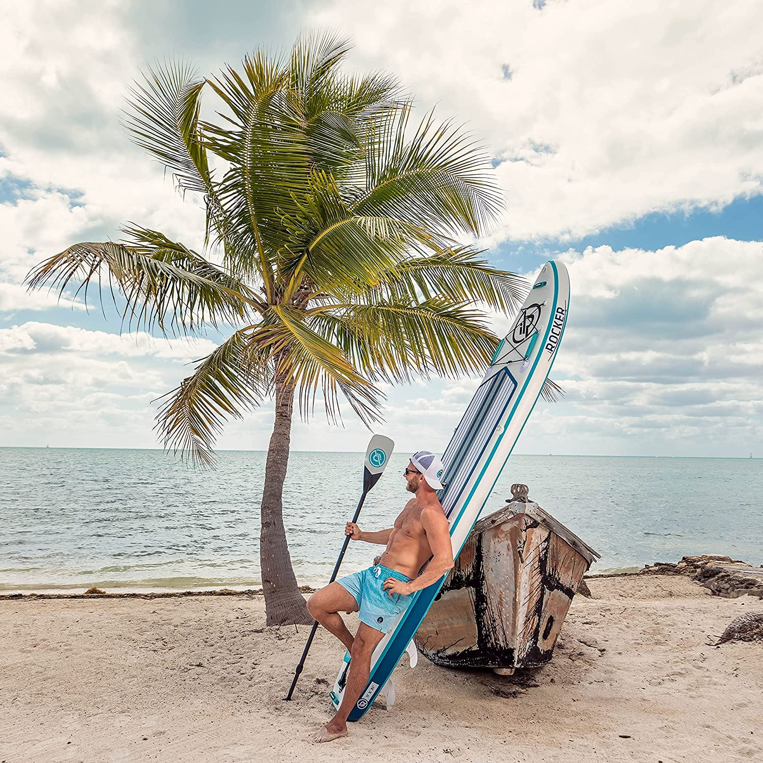 Inflatable Stand Up Paddle Board with Premium SUP Accessories