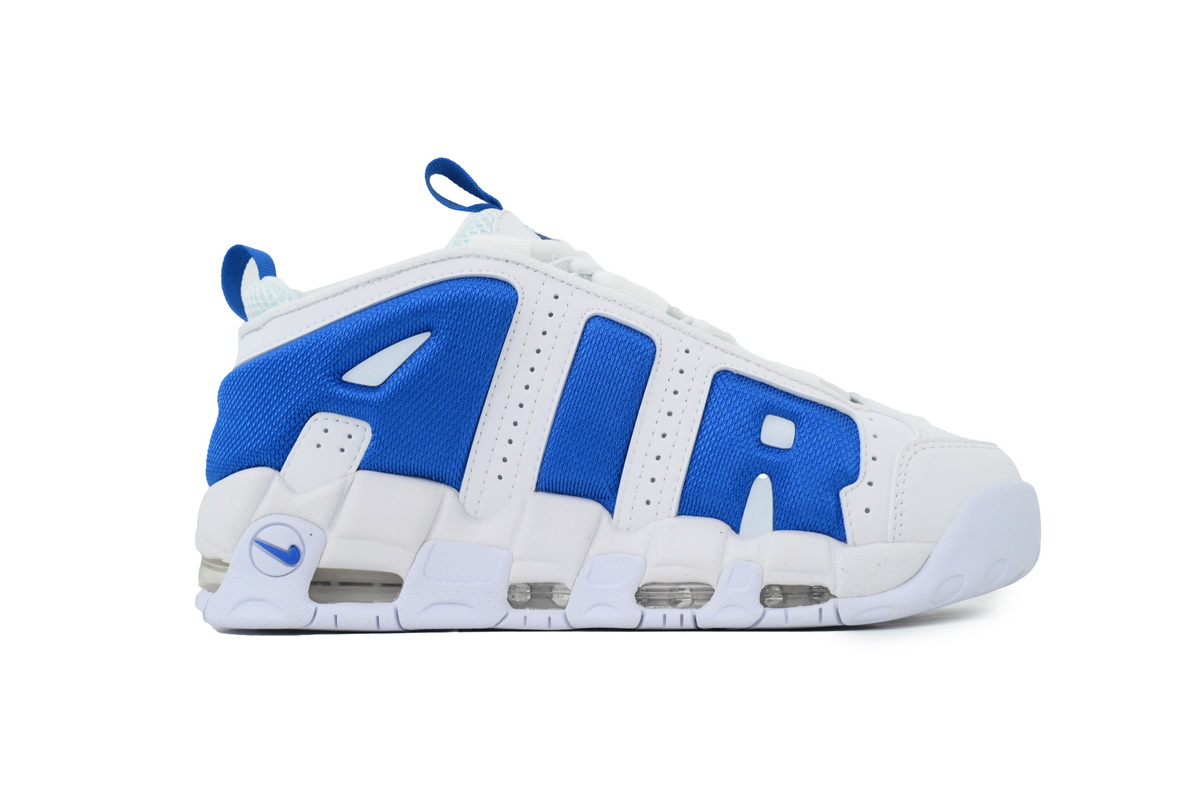 Nike Air More Uptempo Low White Hyper Royal FZ3055-101