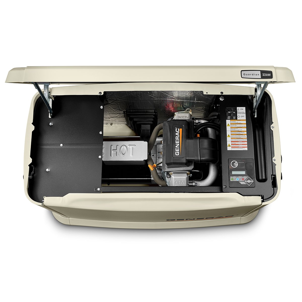 Generac 7043 Home Standby Generator 22kW/19.5kW