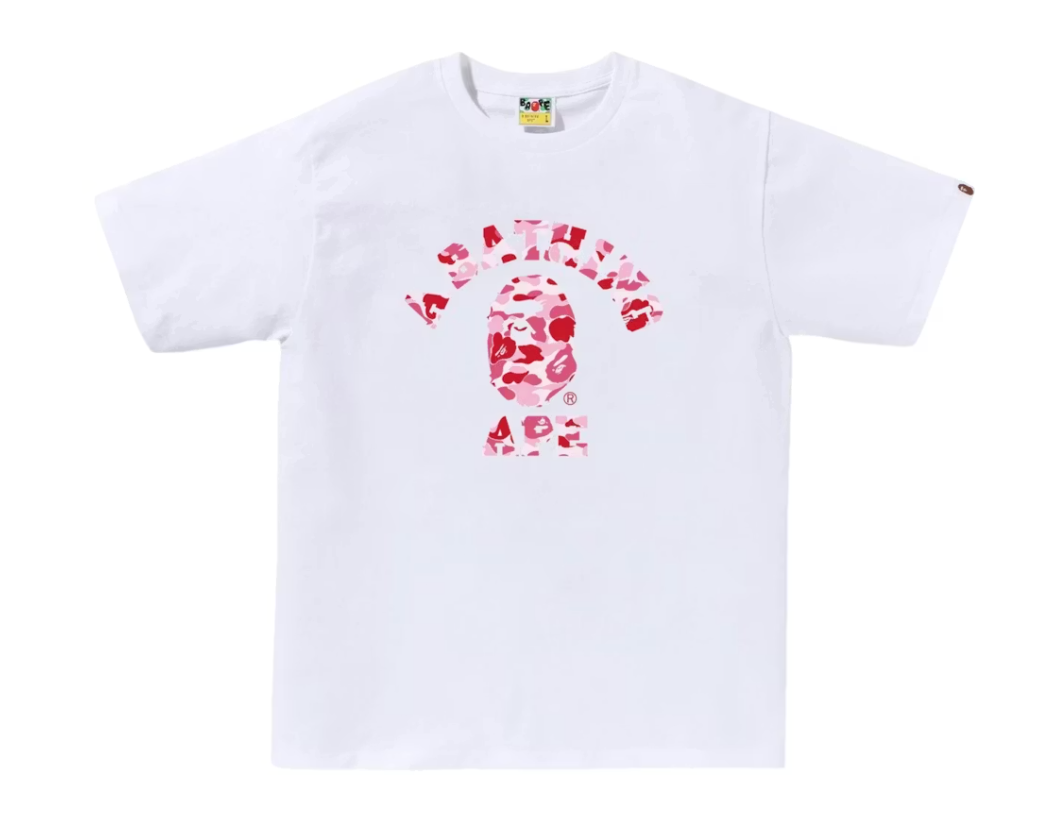 BAPE ABC Camo College Tee FW25