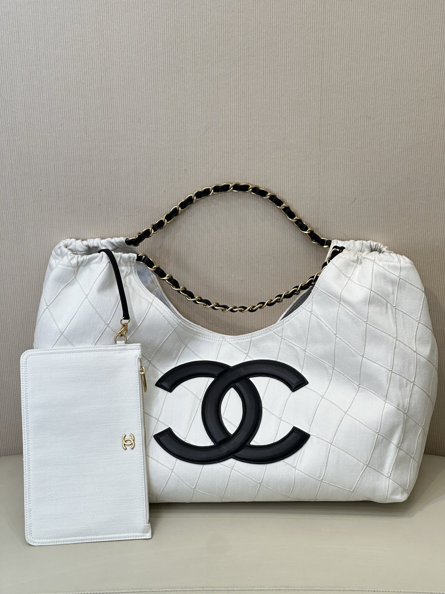 Chanel Coco Beach Hobo Bag
