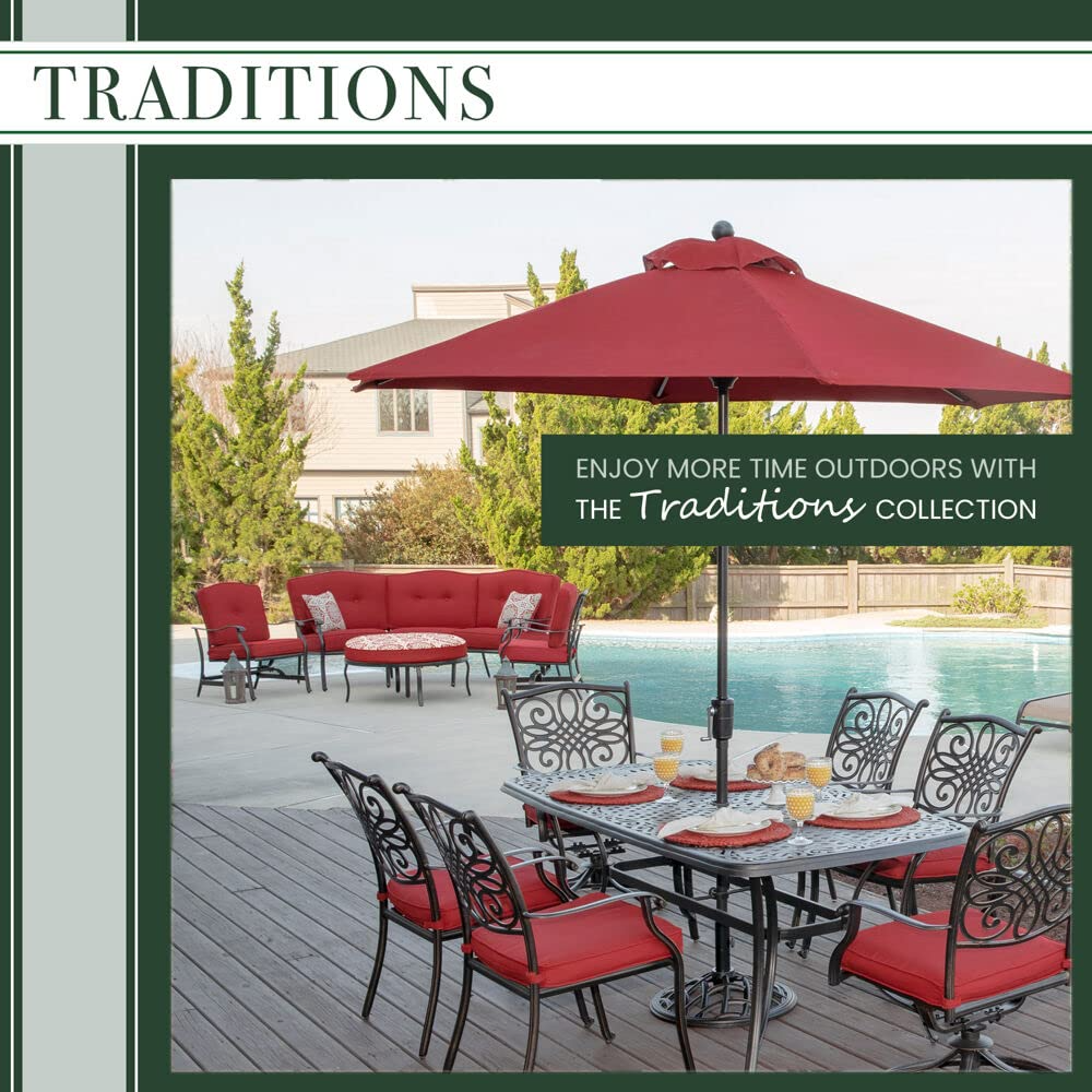5-Piece Cast Aluminum Patio Dining Set