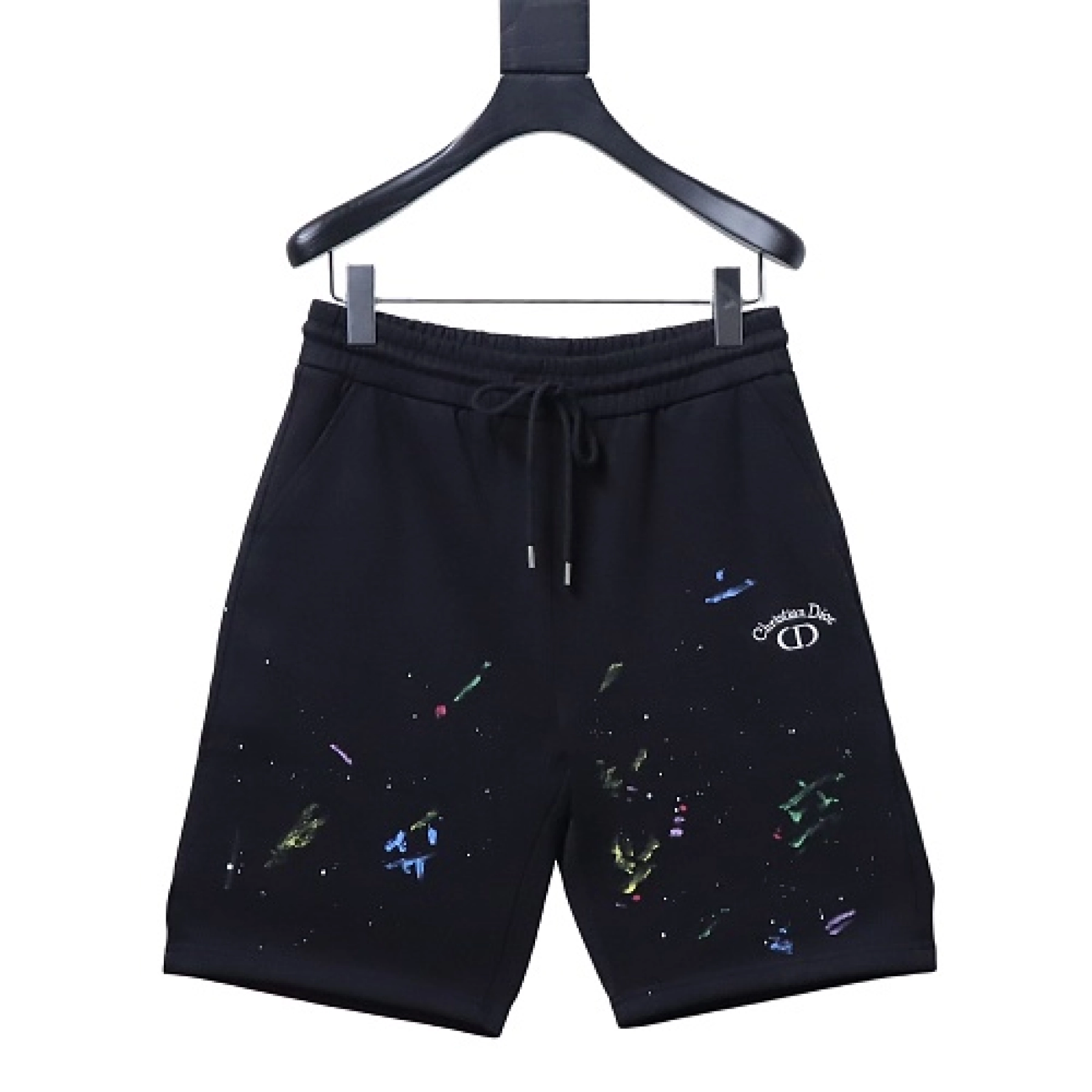 Dior Couture Embroidered Sweat Bermuda Shorts