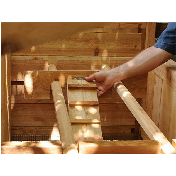 Walk-In Coop domed