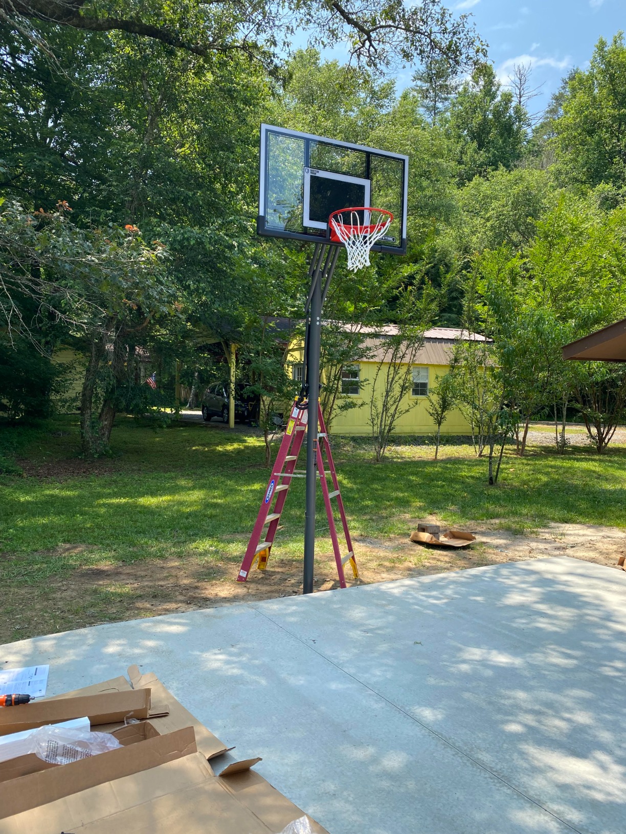Lifetime Adjustable Basketball Hoop