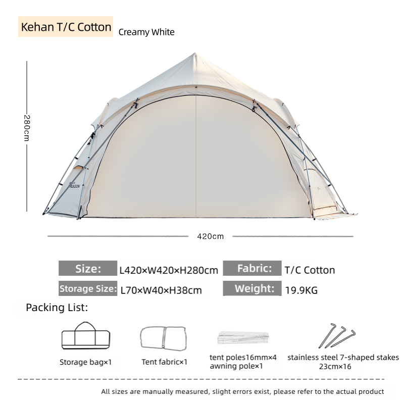 BLACK DRAGON Kehan T/C Cotton Tent