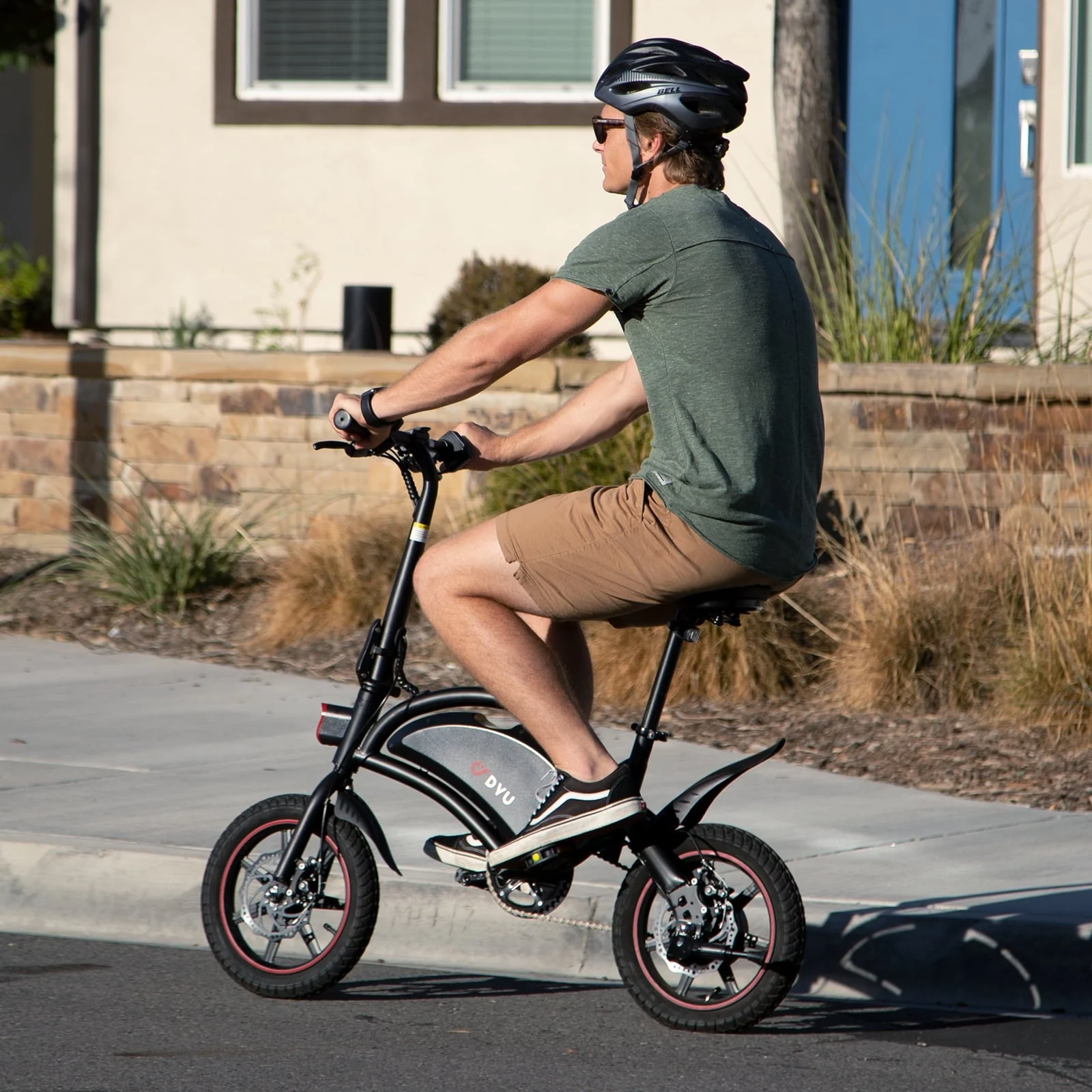 DYU 14in Folding Electric Bike, 250W, 36V 10Ah