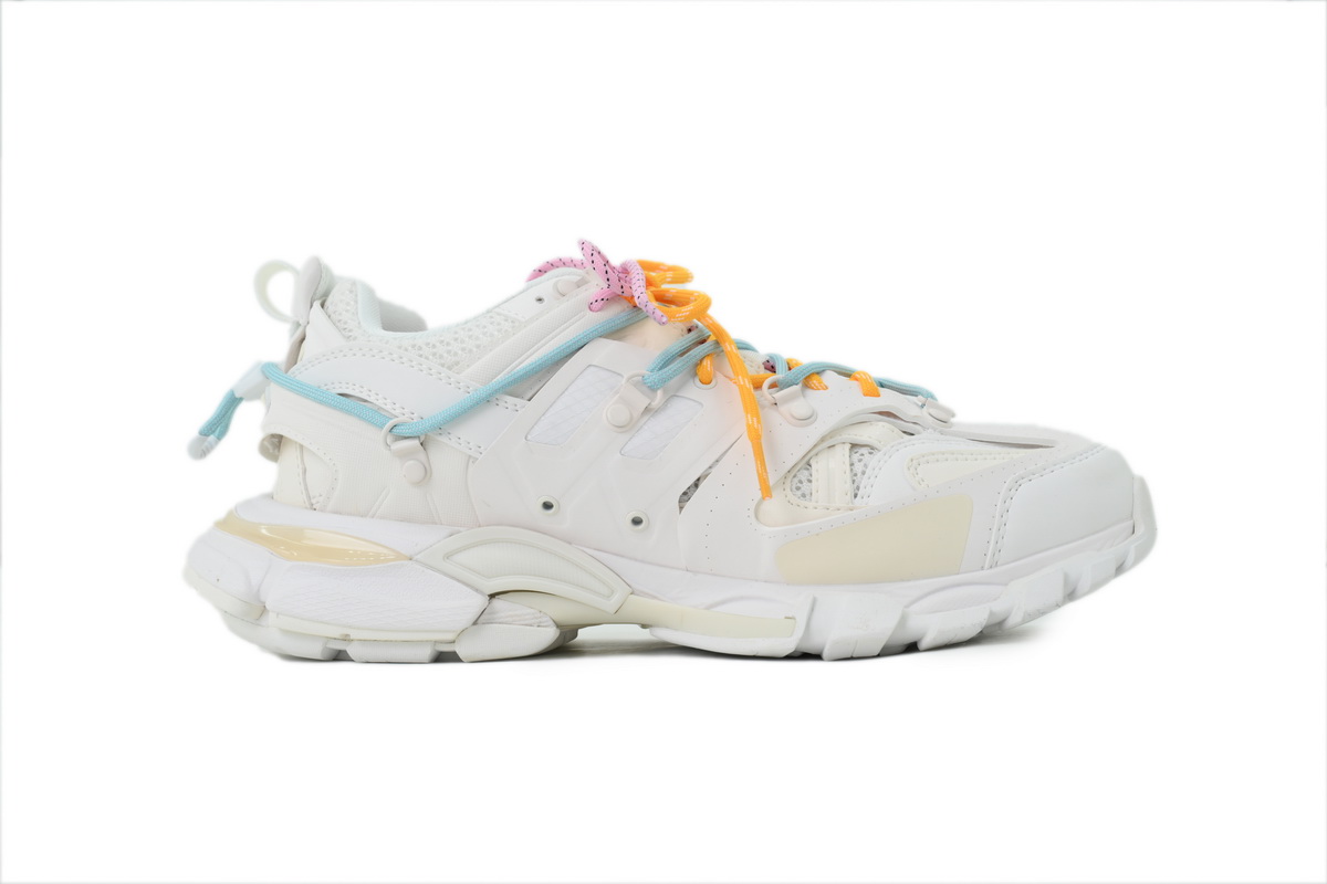 Balenciaga Track Trail Lace White Red 800592 WTEHK 0123