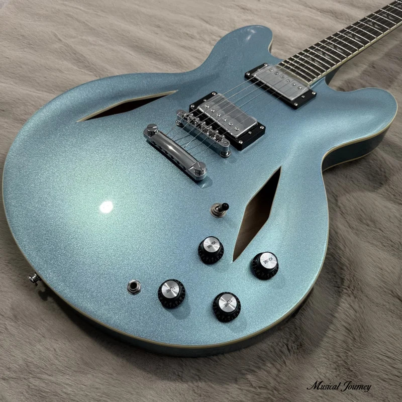 Metallic Blue DG335 Electric Guitar in Stock| Sparkle Metallic Blue Finish