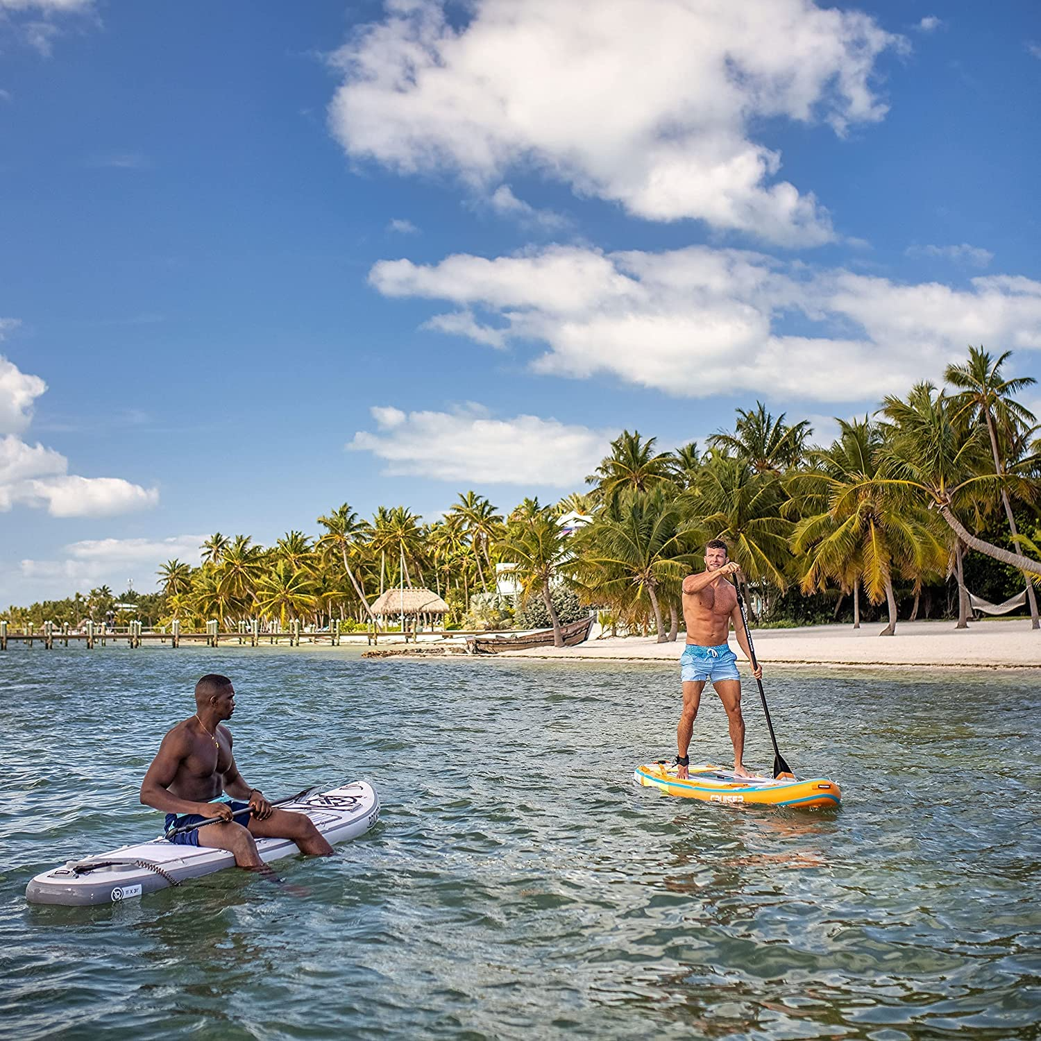 Inflatable Stand Up Paddle Board with Premium SUP Accessories