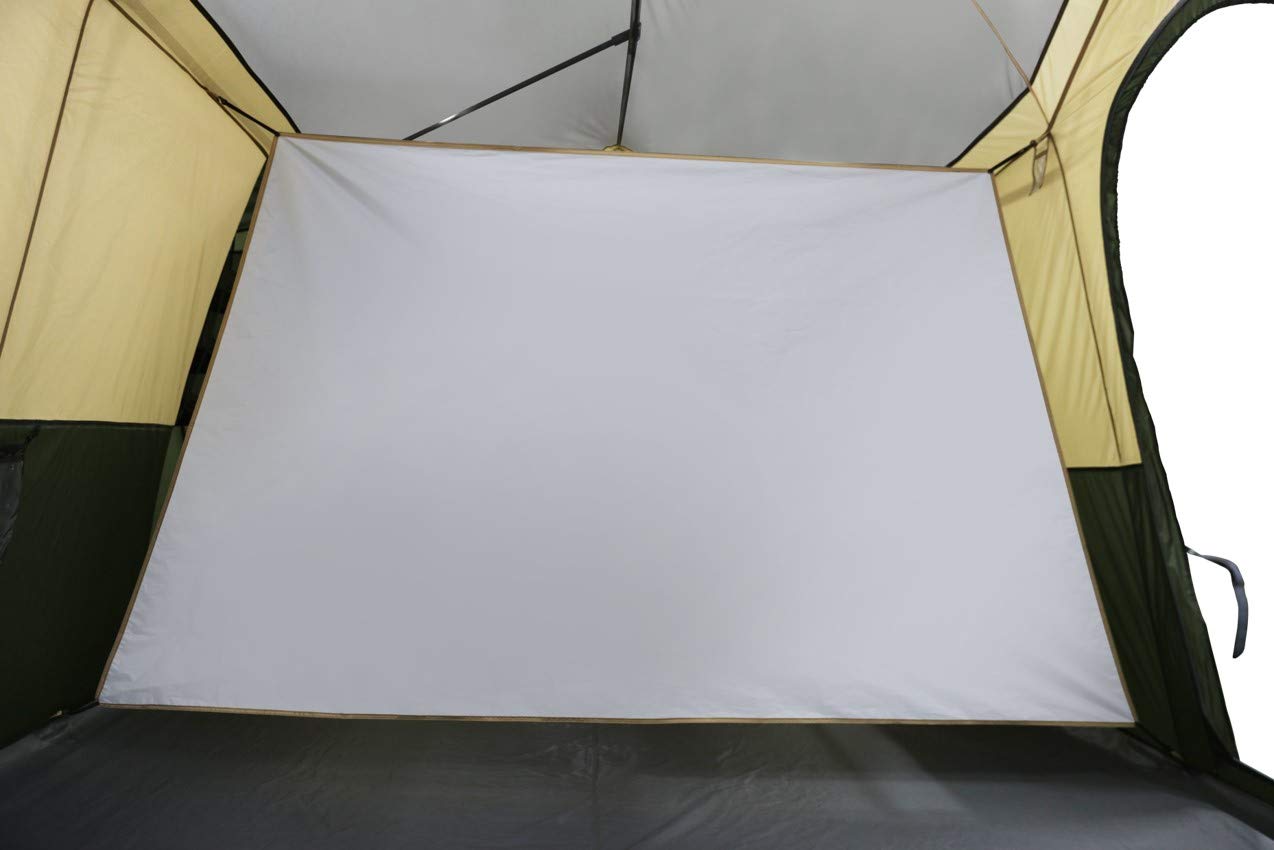 Spacious & Comfortable 12 Person Cabin Tent with 2 Closets