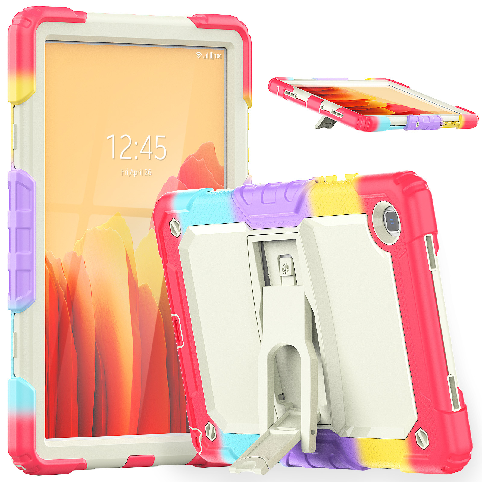 iPad Air 4 Protective Case Silicone - back view