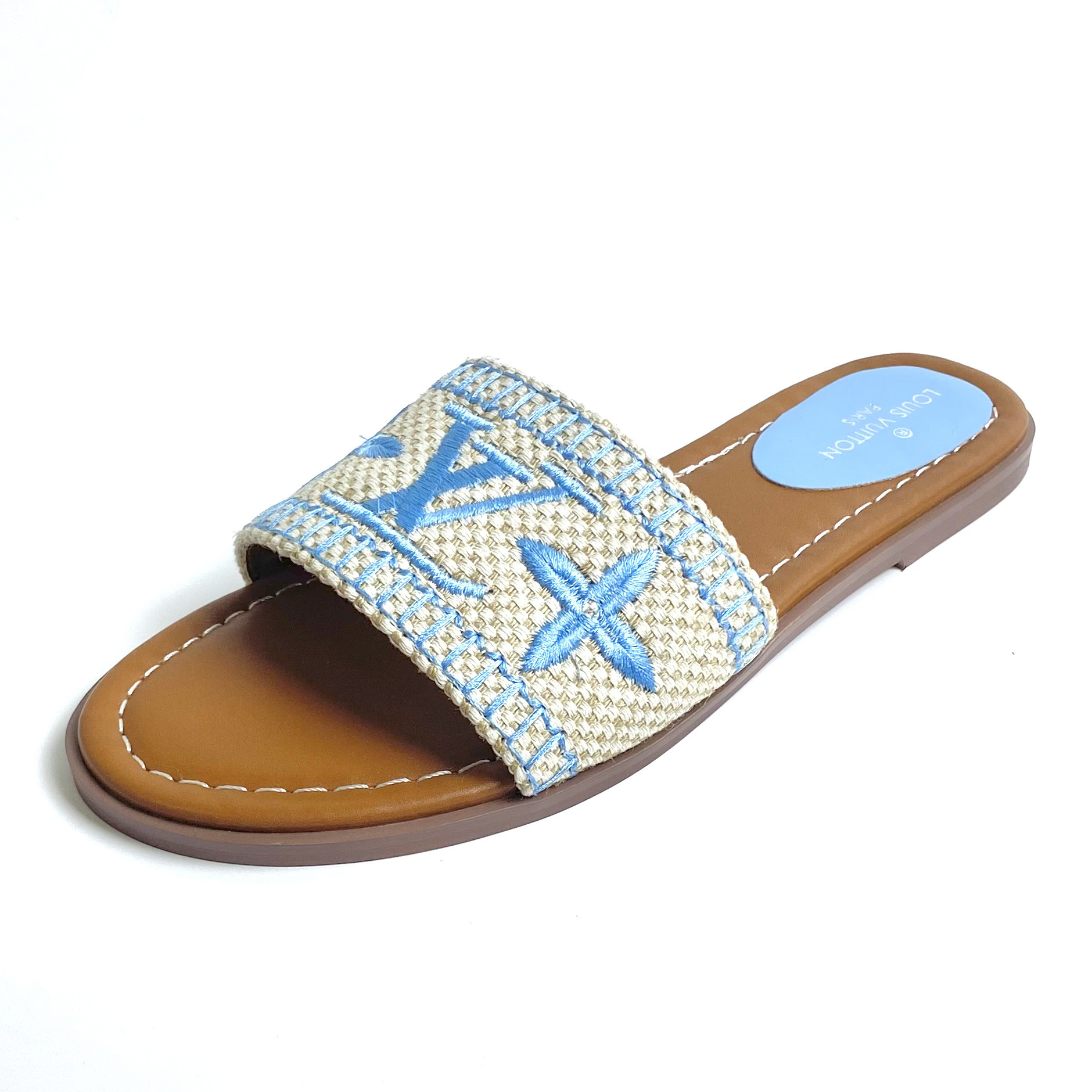 Louis Vuitton Monogram Flat Slides