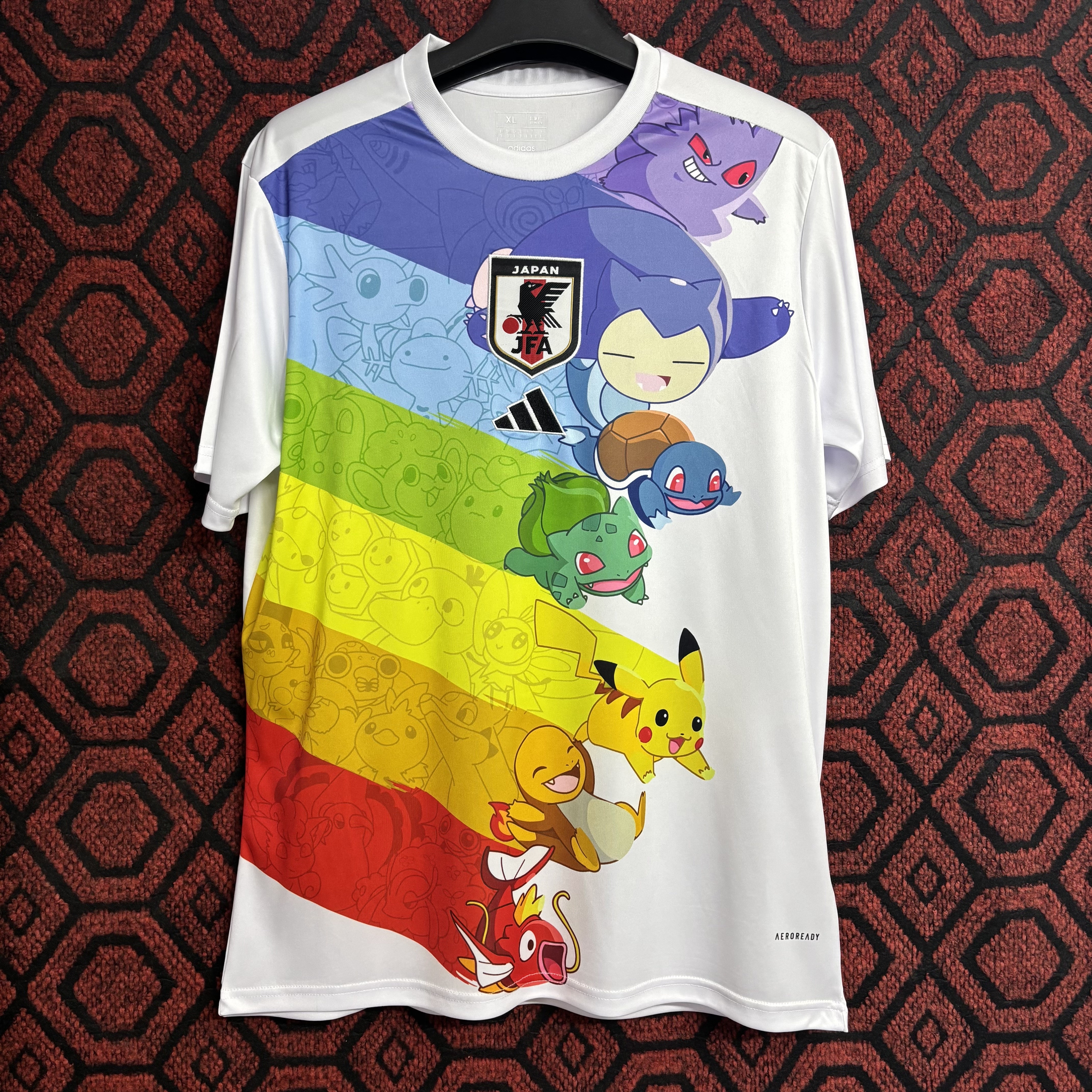 Japan Rainbow Pok é mon Jersey S-XXL