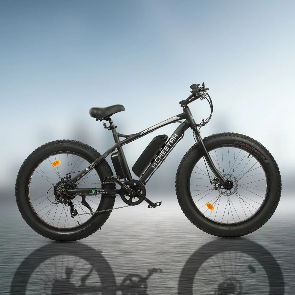 ECOTRIC 26in Fat Tire Electric Bike, 500W, 36V