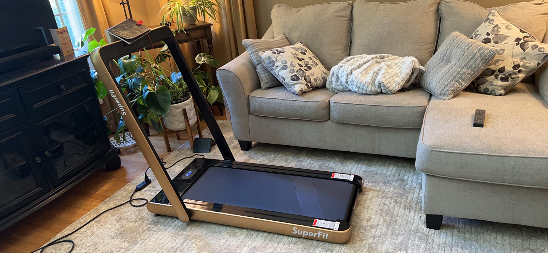2 in 1 Folding Treadmill