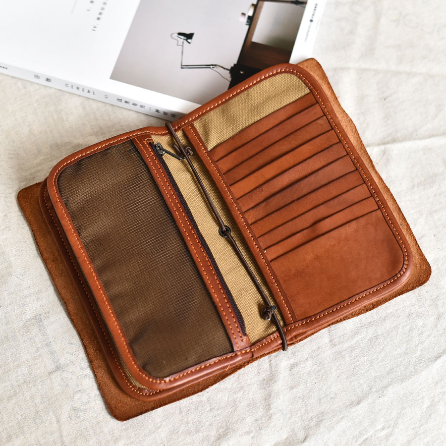 Handcrafted Leather Traveler's Notebook