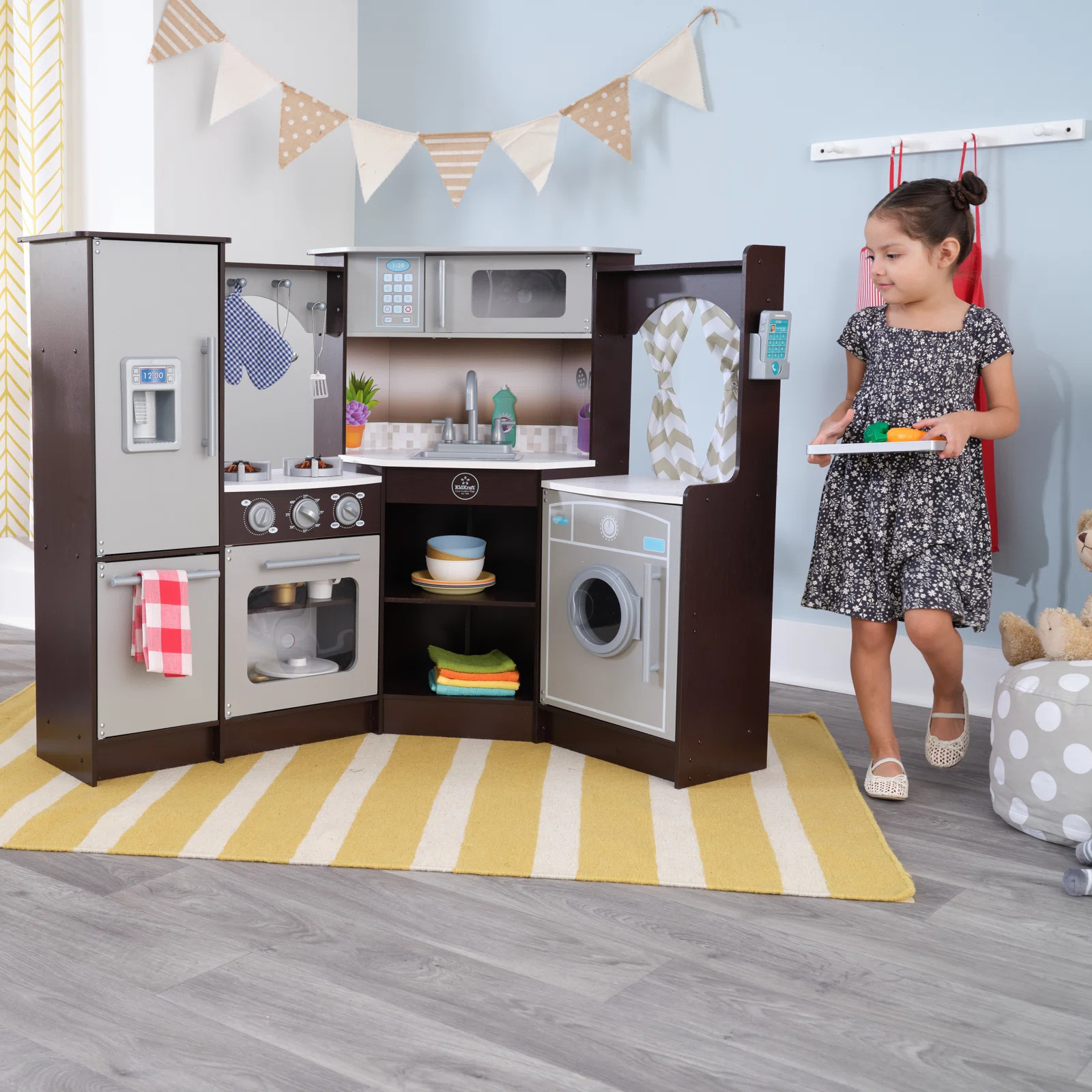 Ultimate Corner Play Kitchen with Lights & Sounds