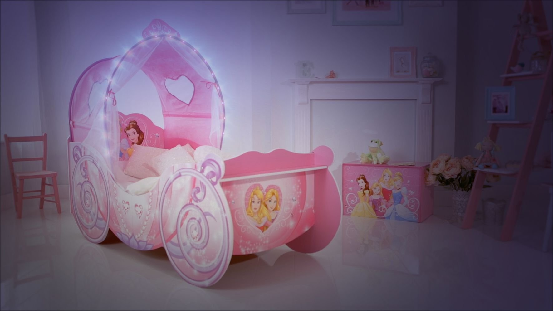 Princess Carriage Kids Toddler Bed by HelloHome