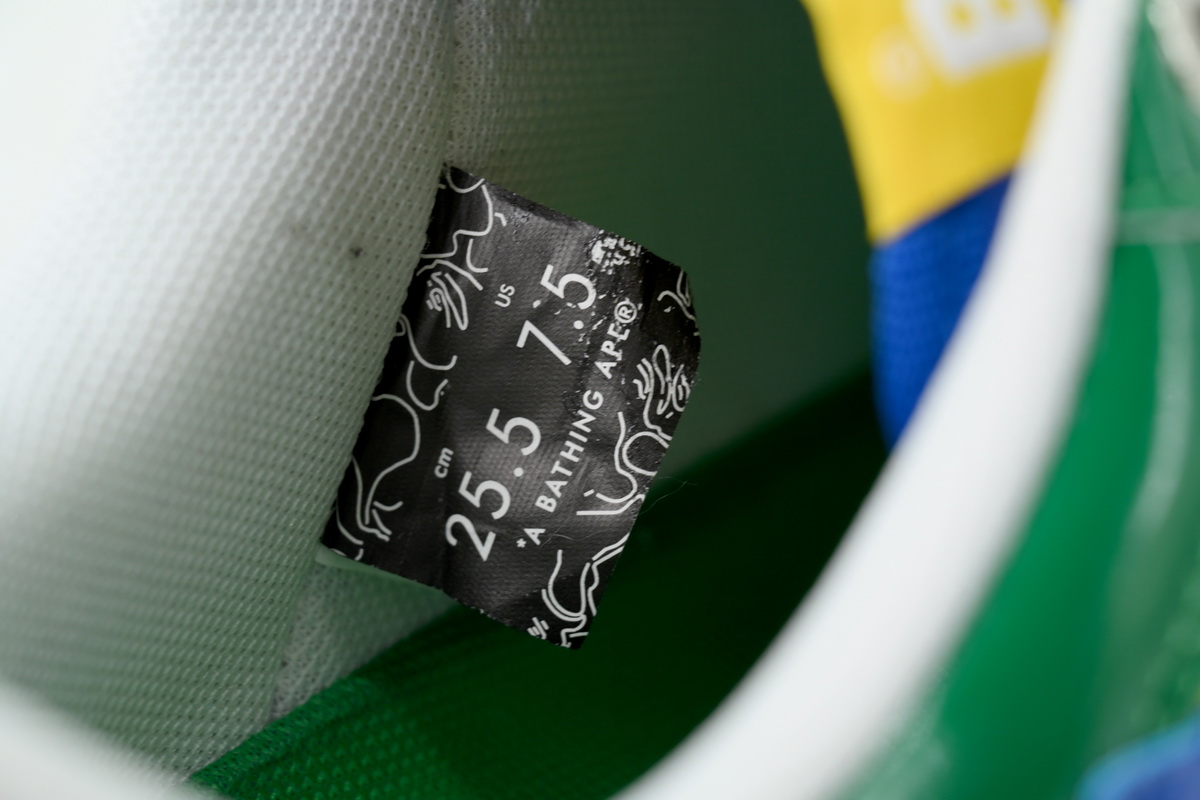KidSuper × A BATHING APE BAPE STA Brazil Green Yellow 1M23 191 936