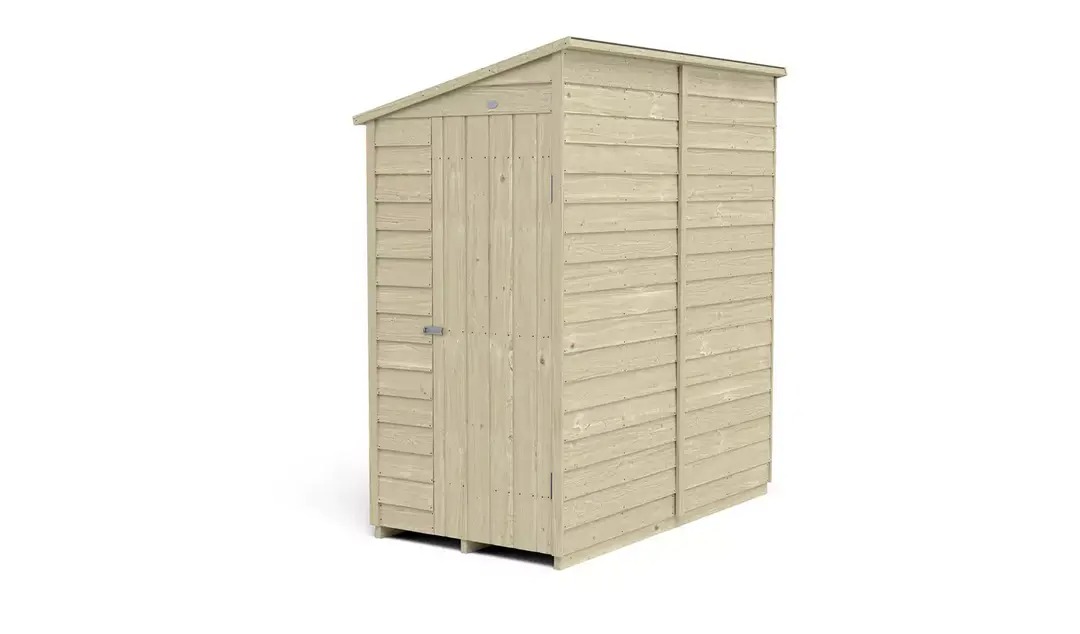 Forest Wooden 6 x 3ft Overlap Pent Shed