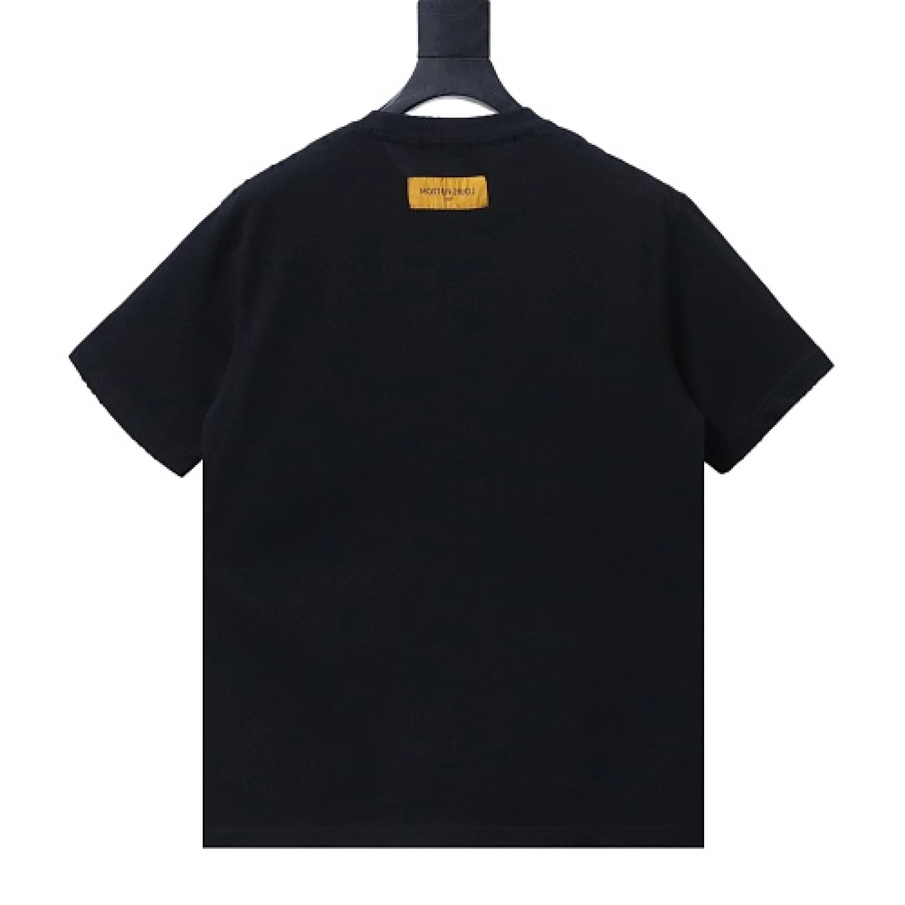 Louis Vuitton Embroidered Signature T-Shirt Black