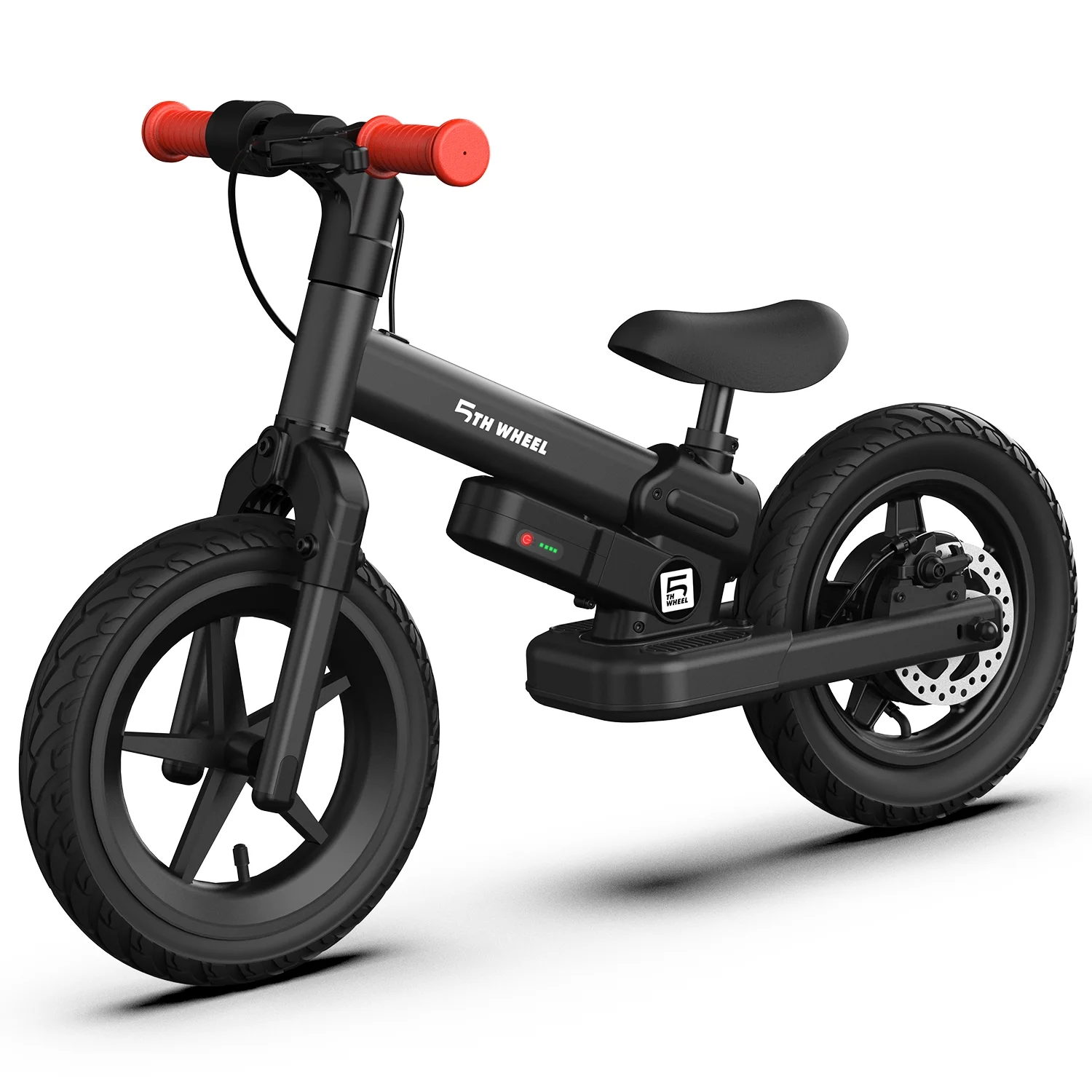 5TH WHEEL KB09 12in Kids Electric Balance Bike, 150W, Black