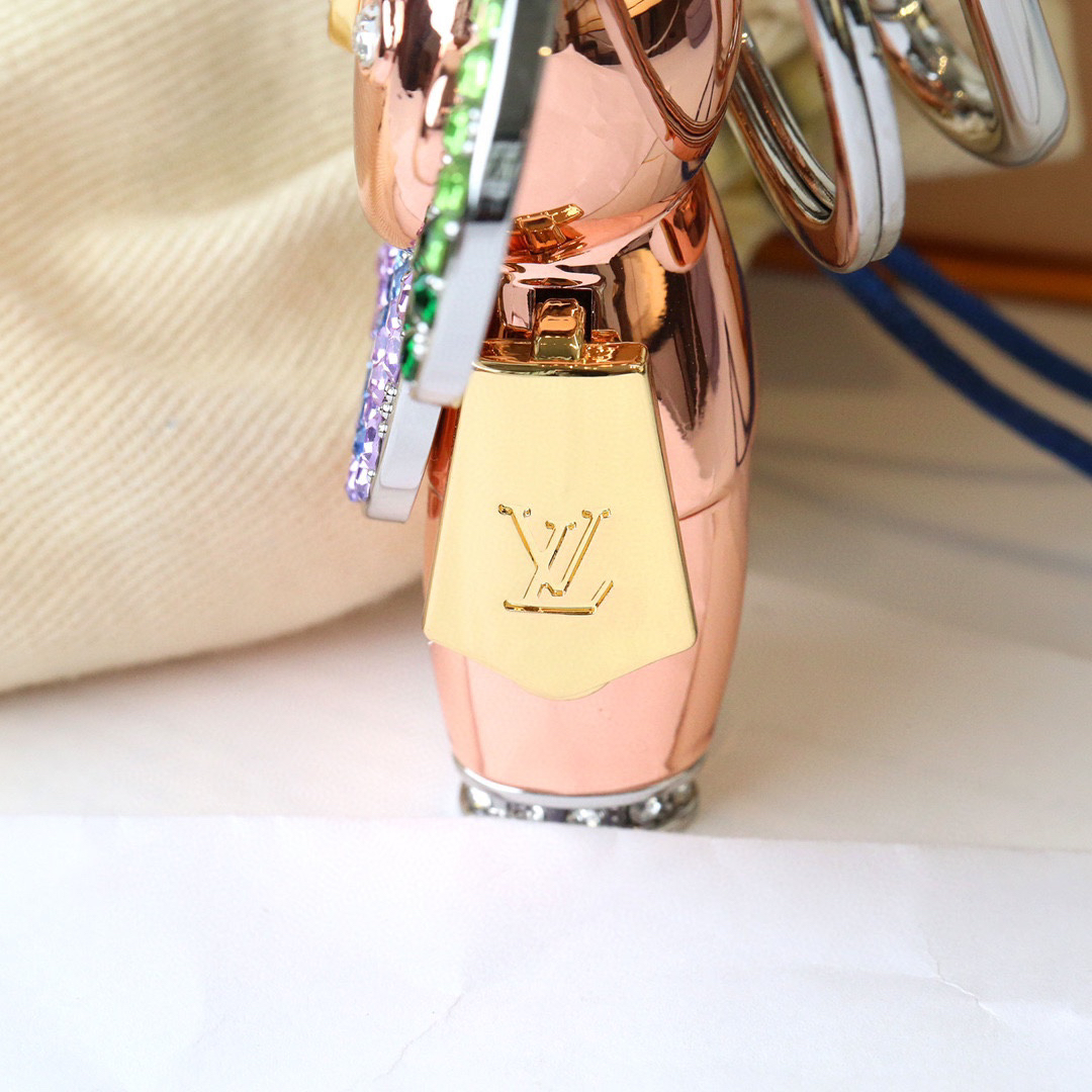 LV Vivienne Bag Charm And Key Holder