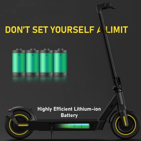 Portable Electric Scooter Pneumatic 10” tires, 500W Motor