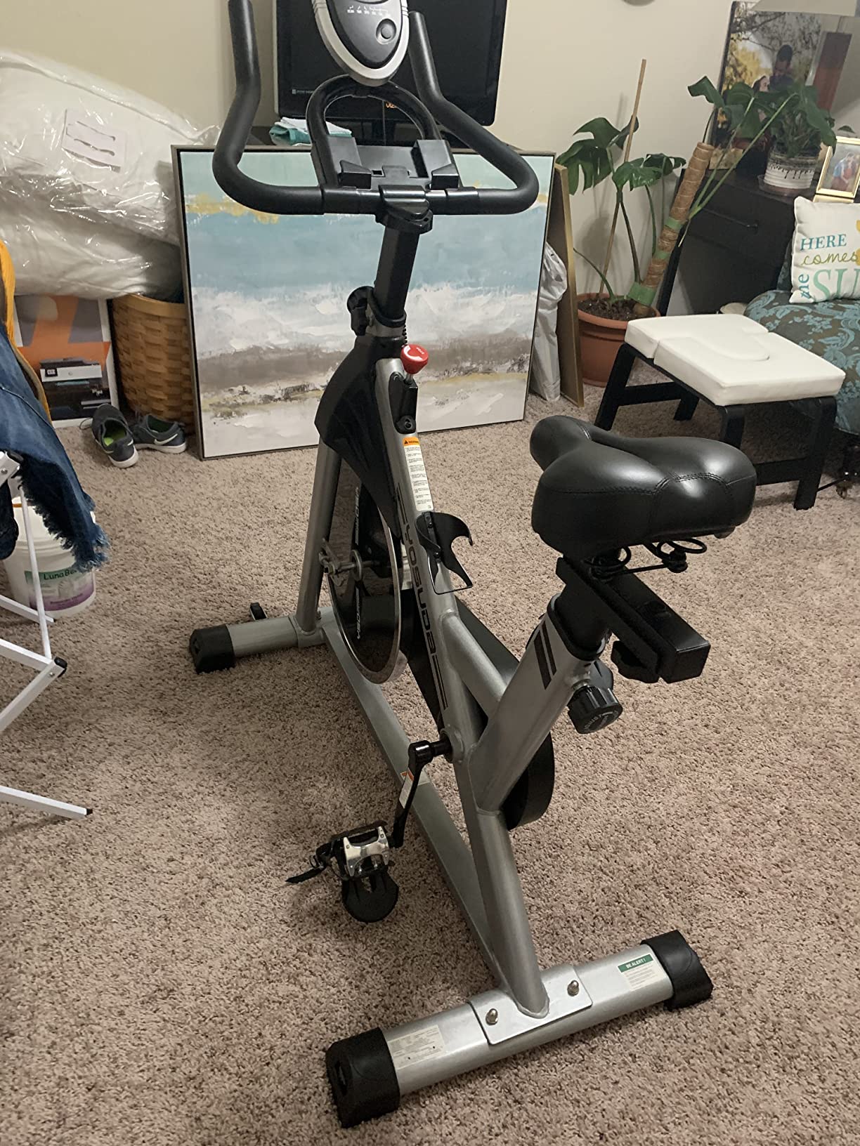 Indoor Cycling Bike Stationary Bike - Cycle Bike with Ipad Mount