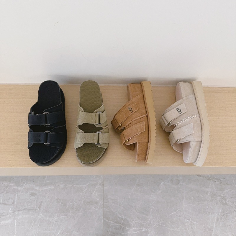 Two-Strap Slippers