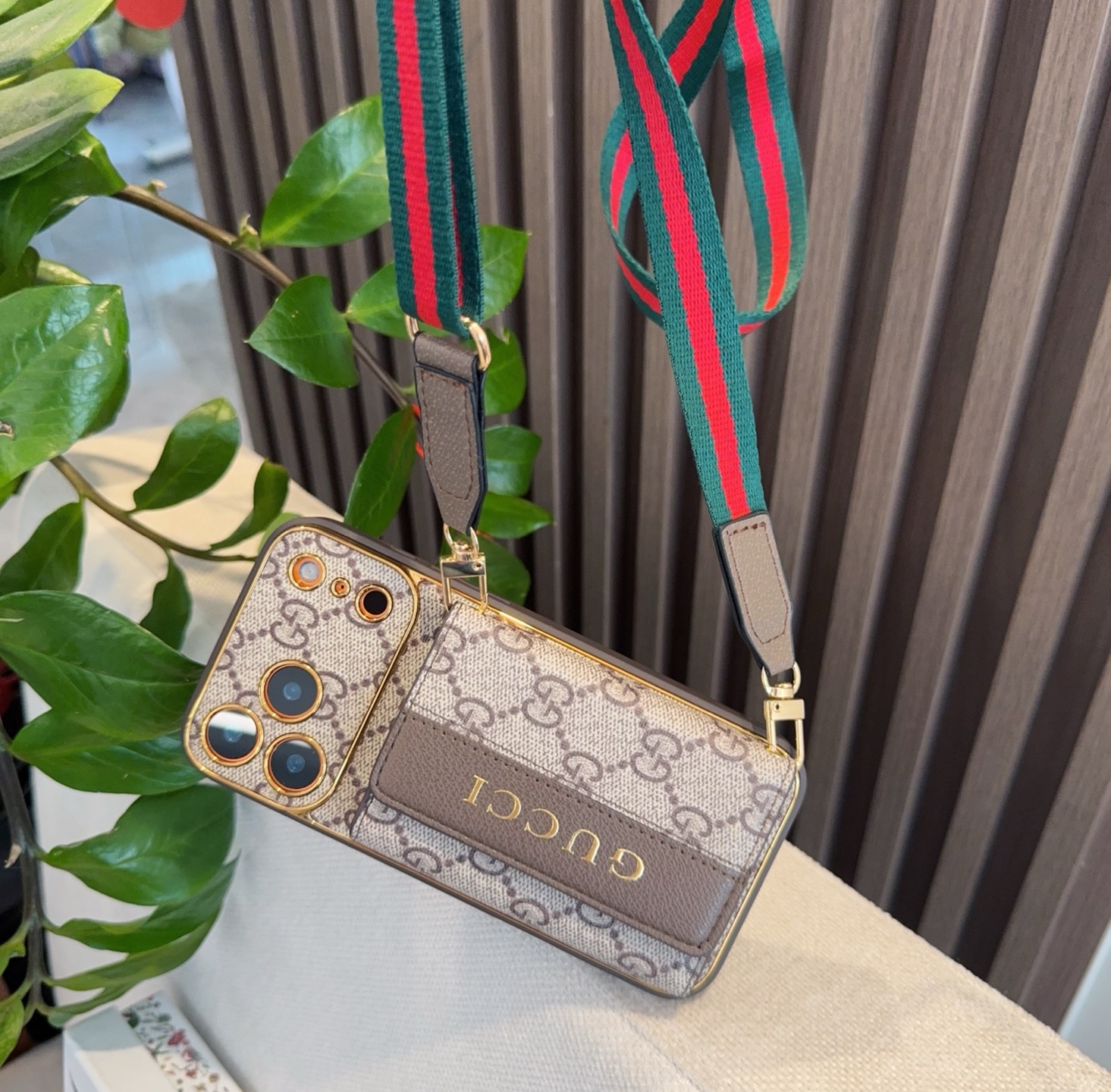 Gucci Card Holder Phone Case