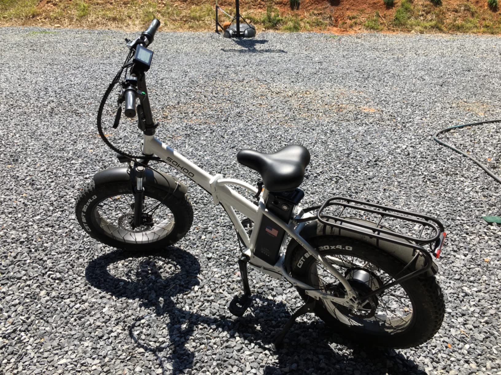 Adult Step-Over & Step-Thru Folding Fat Tire E-Bike Mountain