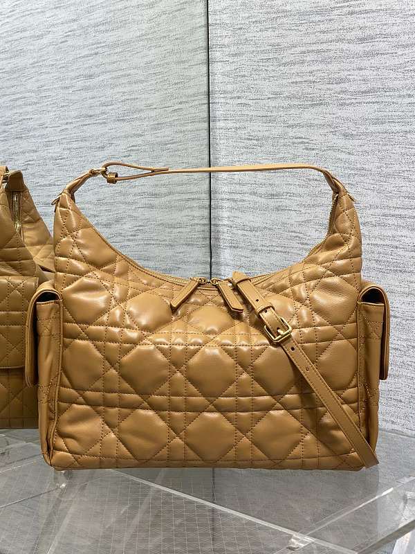 Dior D-Vibe Hobo Bag Large Gold