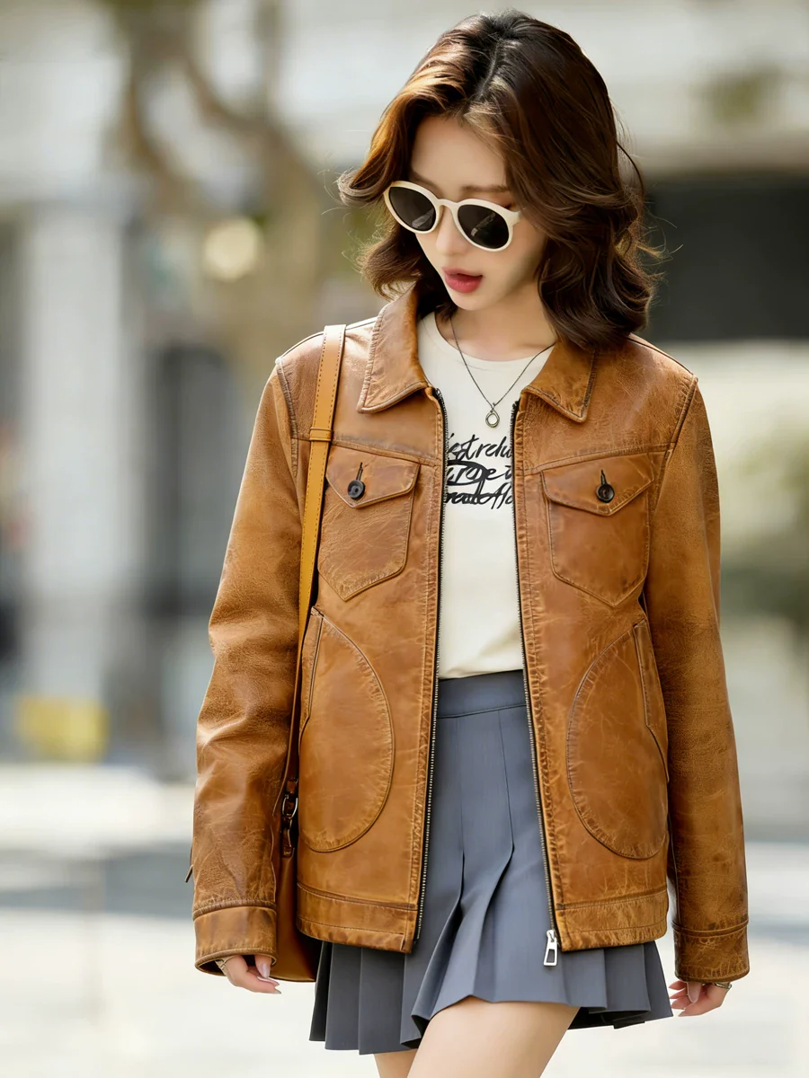 Mendoza leather jacket