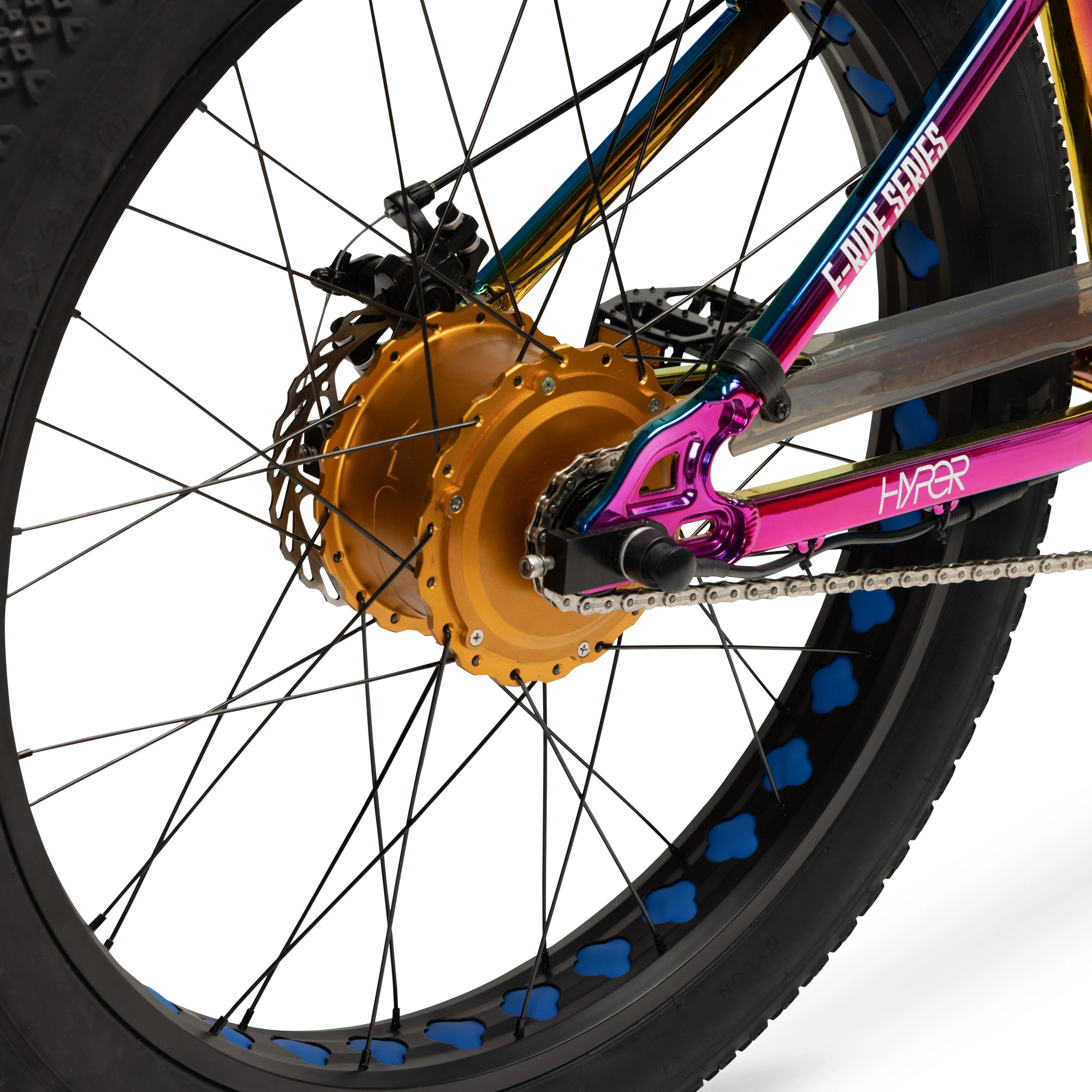 Hyper Jet Fuel 26in Fat Tire Electric BMX Bike, 250W, 36V