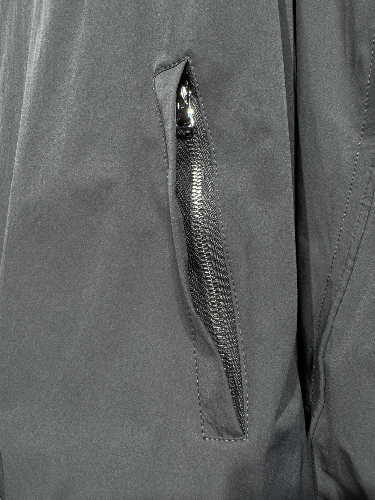 Acne Studios Cropped Stand‑Collar Windbreaker Jacket