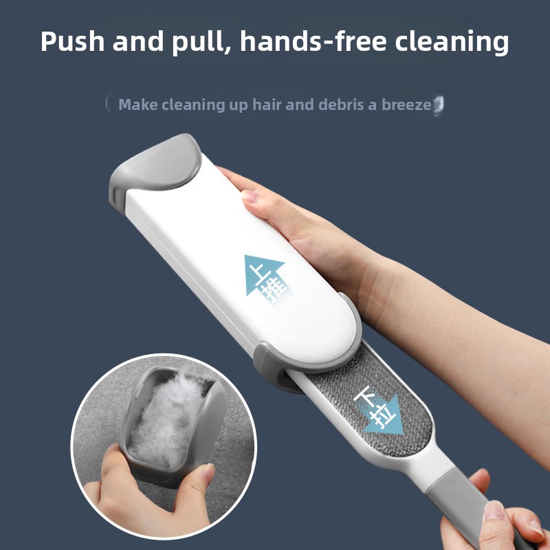 Wholesale pet hair brushes, double-sided static brushes for removing pet hair, hair removal tools, pet hair shavers, and pet hair removers