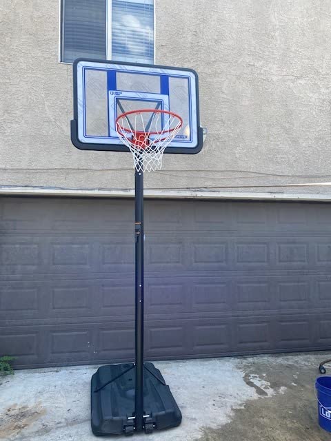 Lifetime Pro Court Height Adjustable Portable Basketball System