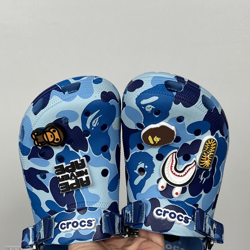 Crocs x BAPE Clog - Blue Camo - Premium Edition