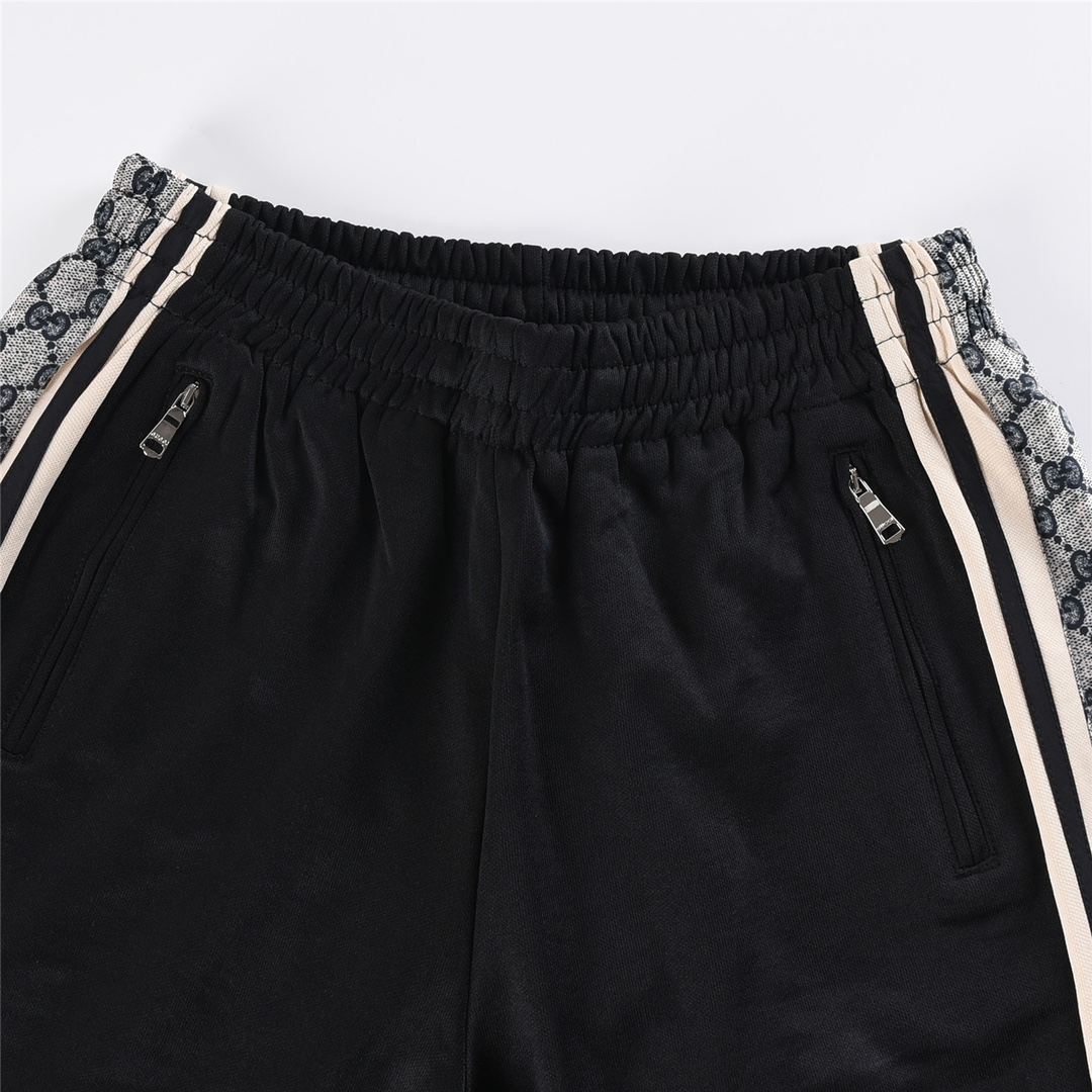 Gucci GG‑striped jersey track pants
