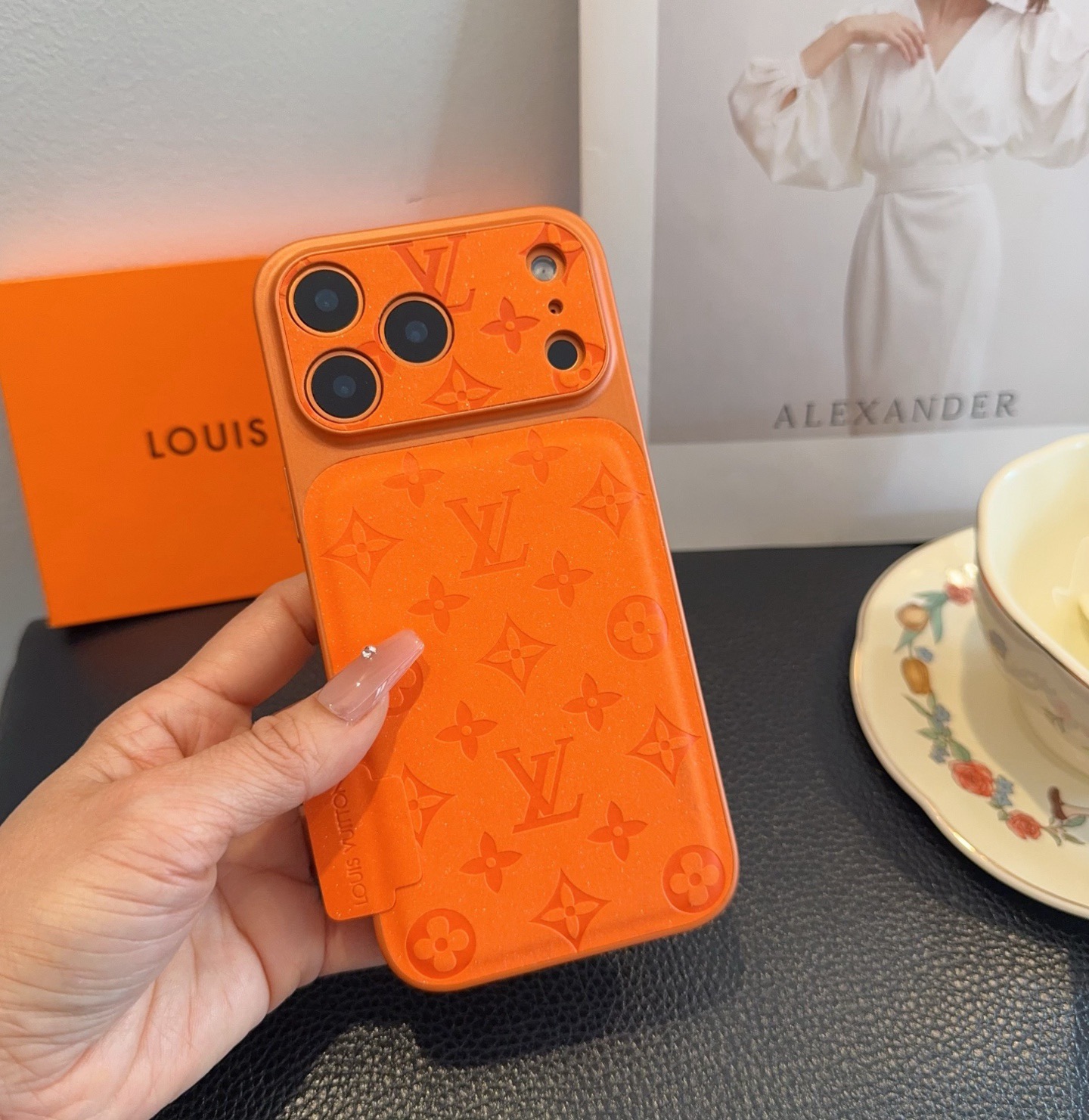 LV Star Series Embossed Phone Case