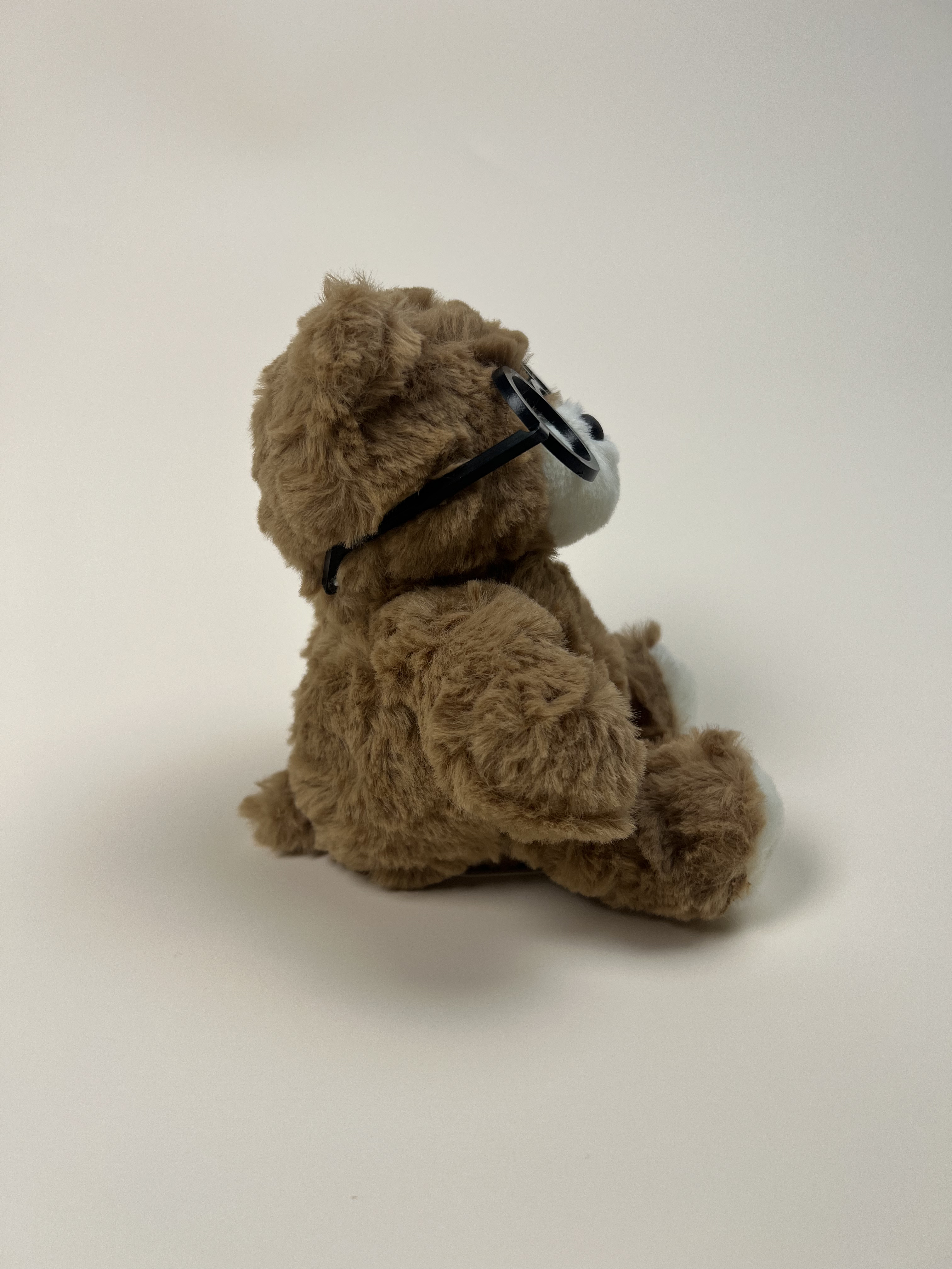 Cute and Adorable Bear Plush Toy with Glasses