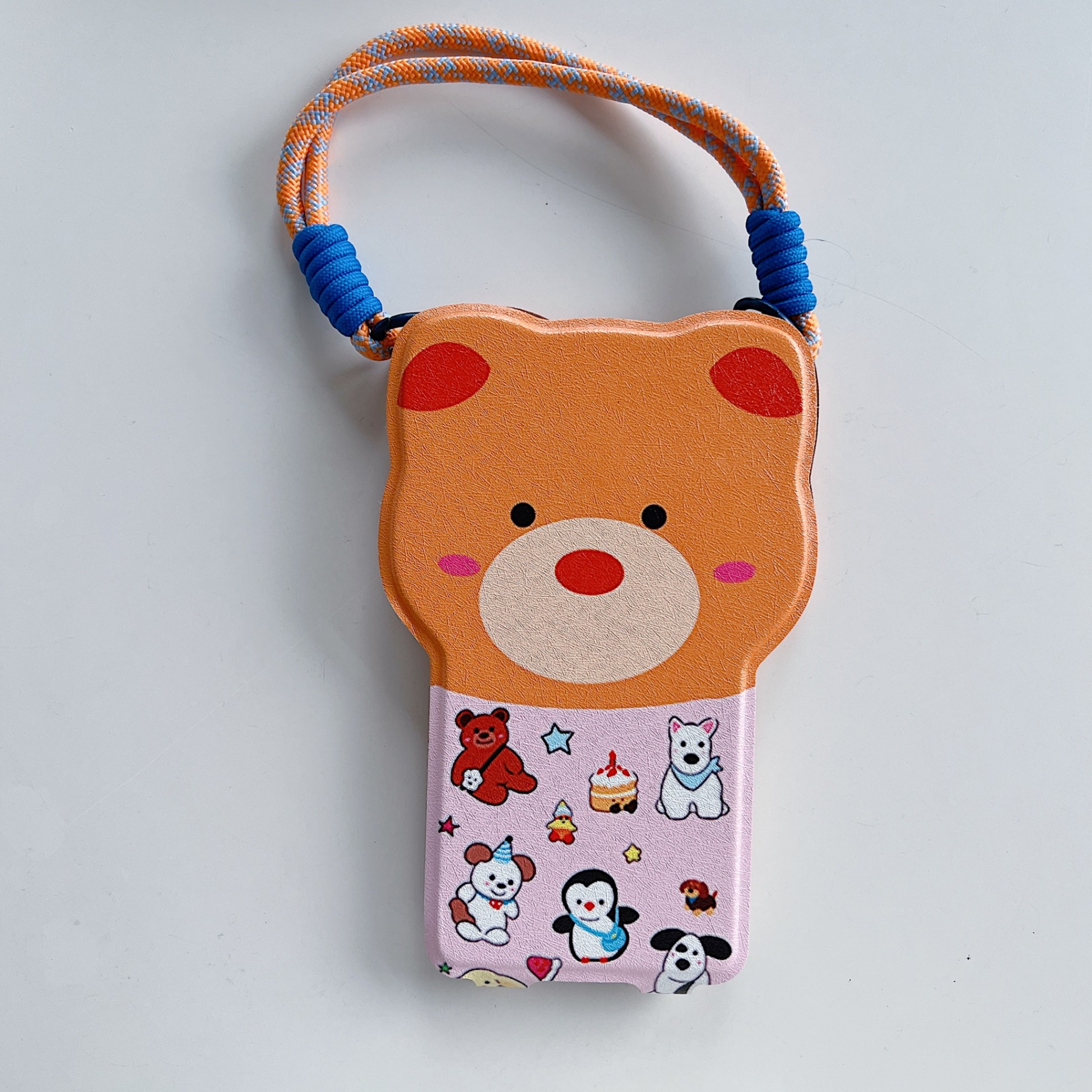 Galaxy Note 20 Ultra Protective Case Cartoon - back view