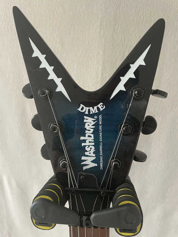 Custom DIME Washburn Dimebag Darrell Signature Model Electric Guitar Dark
