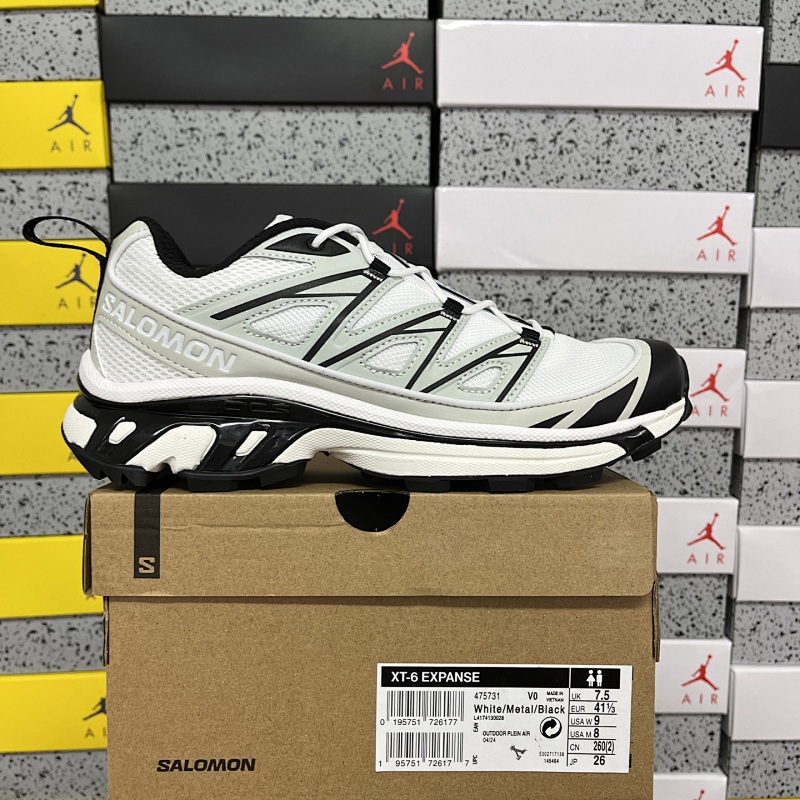 Salomon XT-6 White Gray Edition C Sneakers
