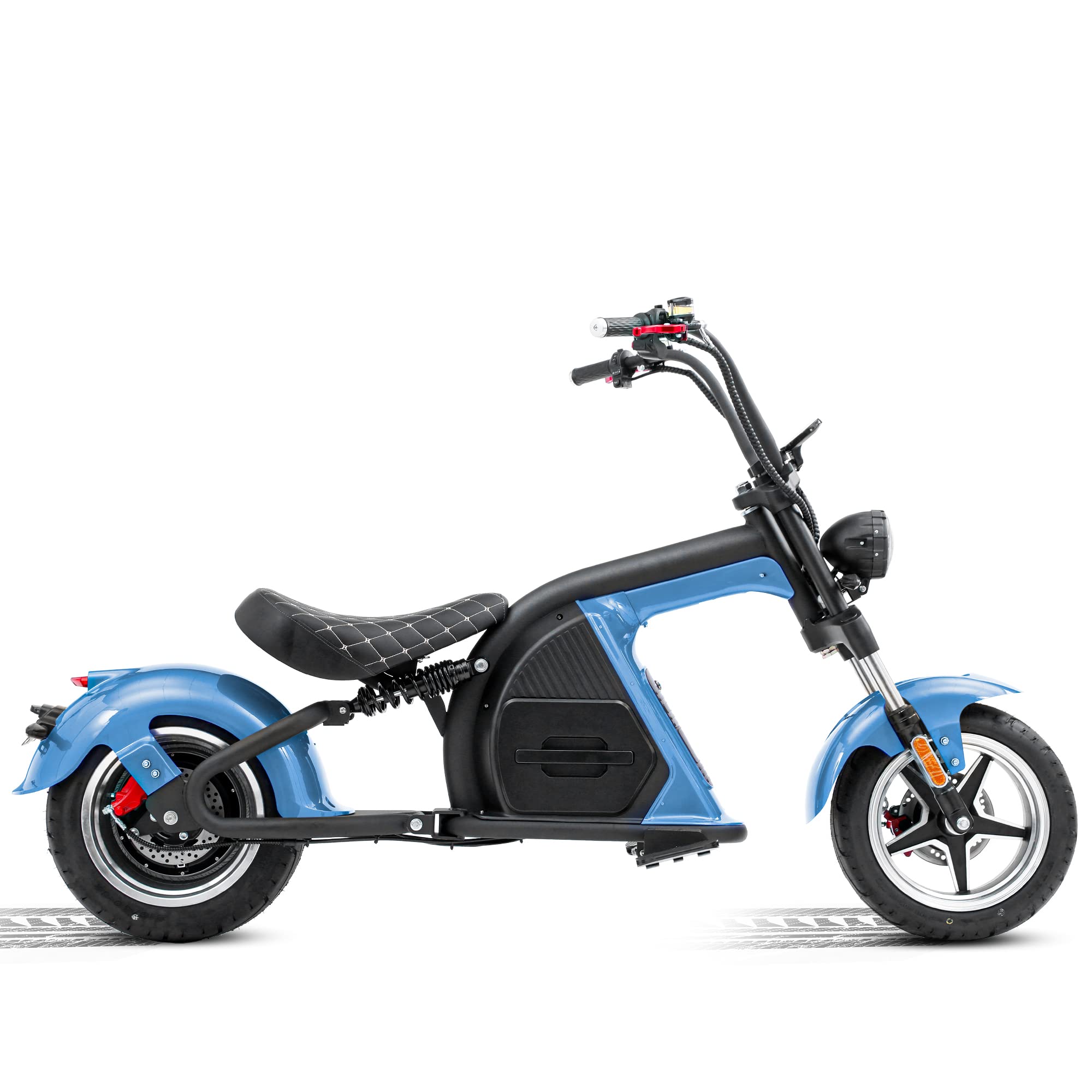 Eahora M8 2000W 37MPH Electric Moped for Adults Street Legal